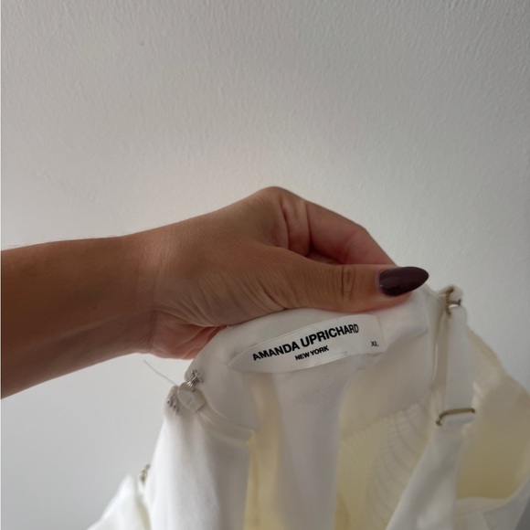 AMANDA UPRICHARD Bethany White Romper XL - Picture 4 of 4